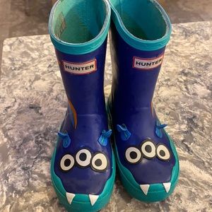 Hunter Monster Rain Boots sz 9